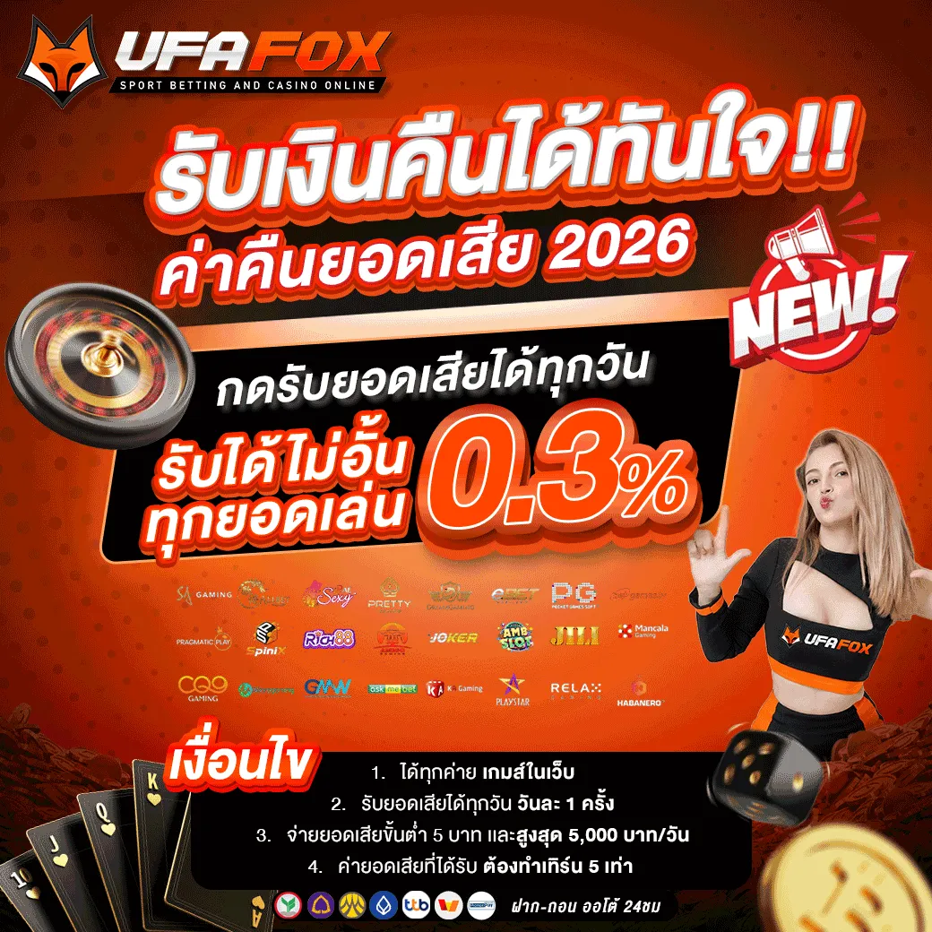 สมัคร UFAFOX ใช้เวลาไม่ถึงไม่กี่นาที ก็เข้าใช้งานได้แล้ว